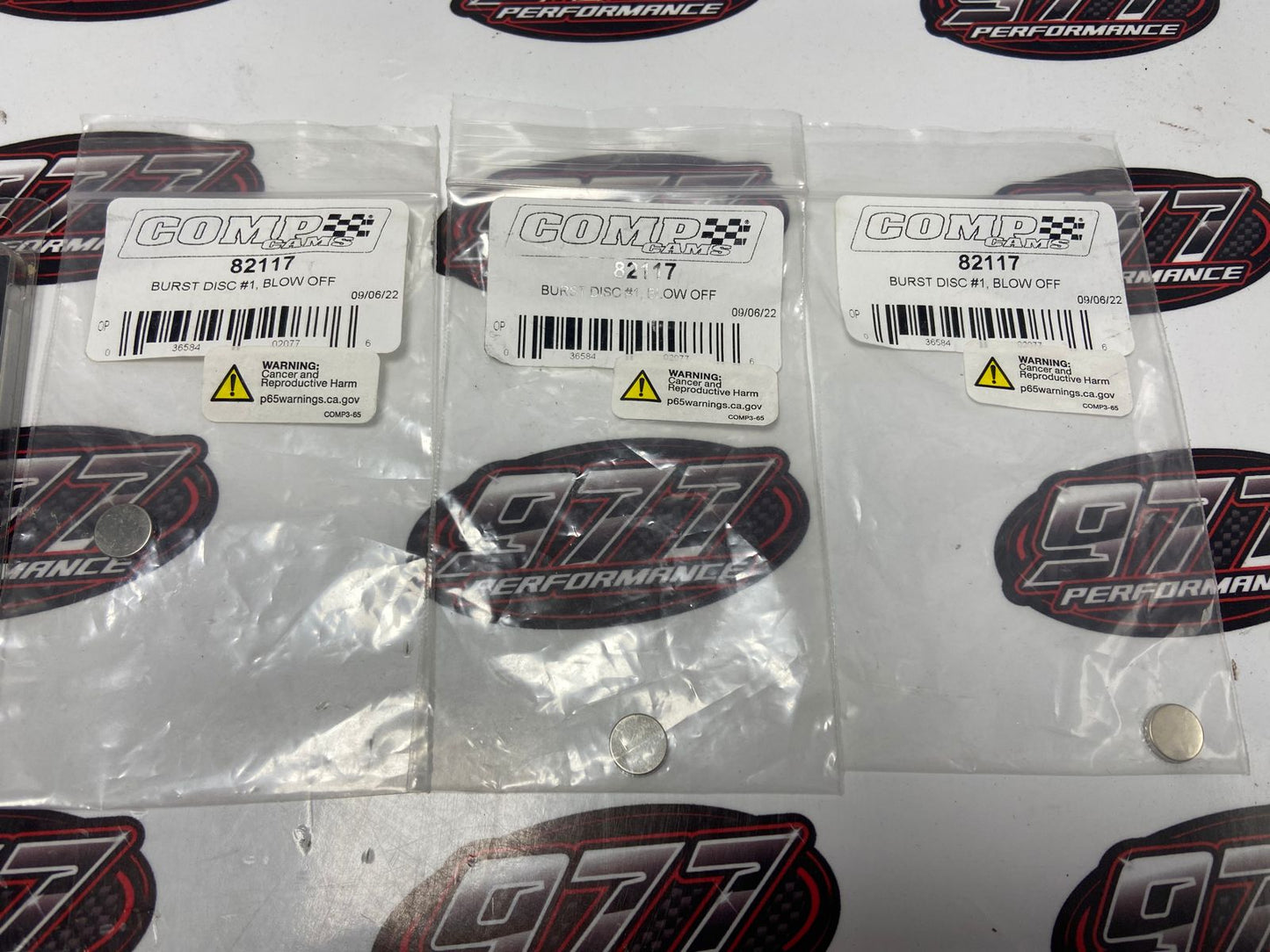 Discos de segurança Nitrous Express e Comp Cams