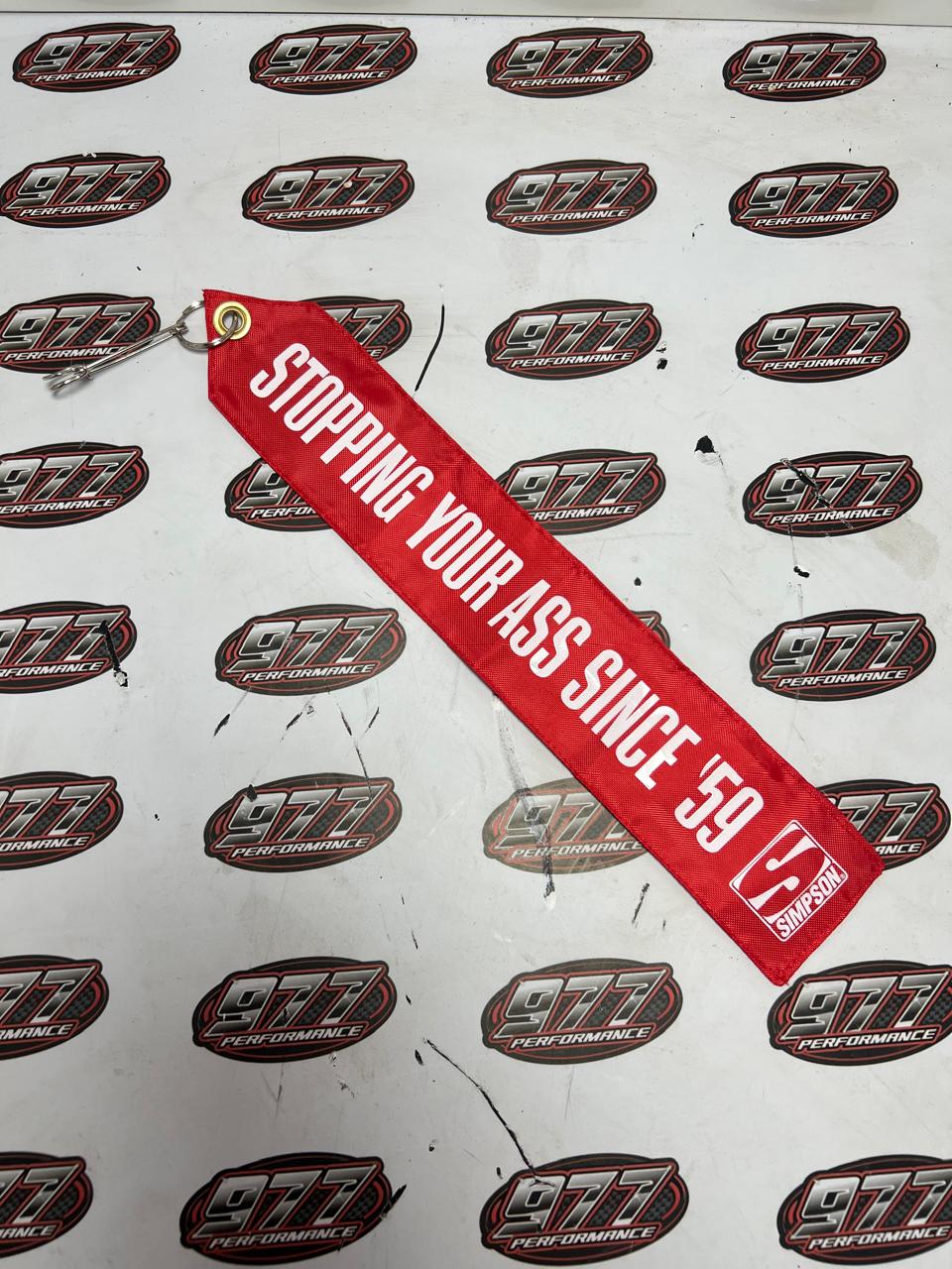 Trava de Paraquedas - Remove Before Flight