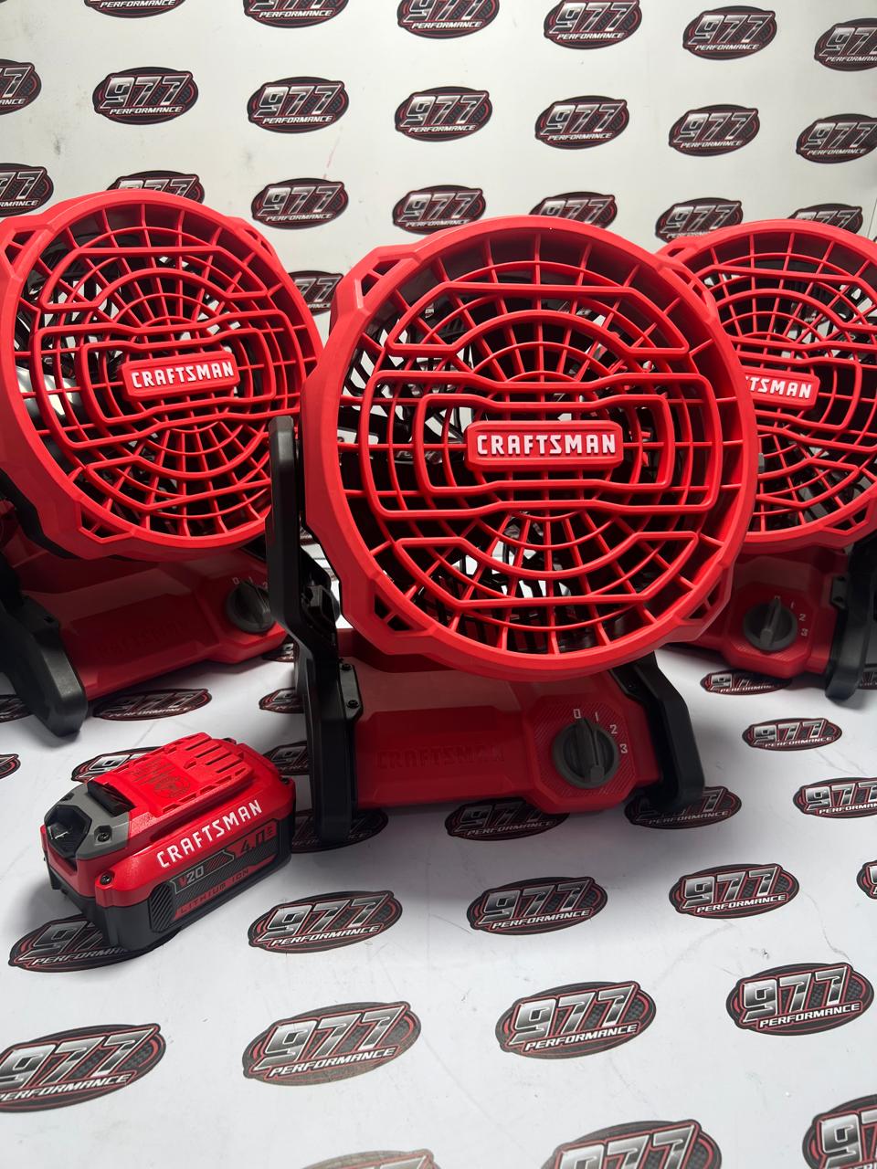 Ventilador Portátil Bateria - Craftsman