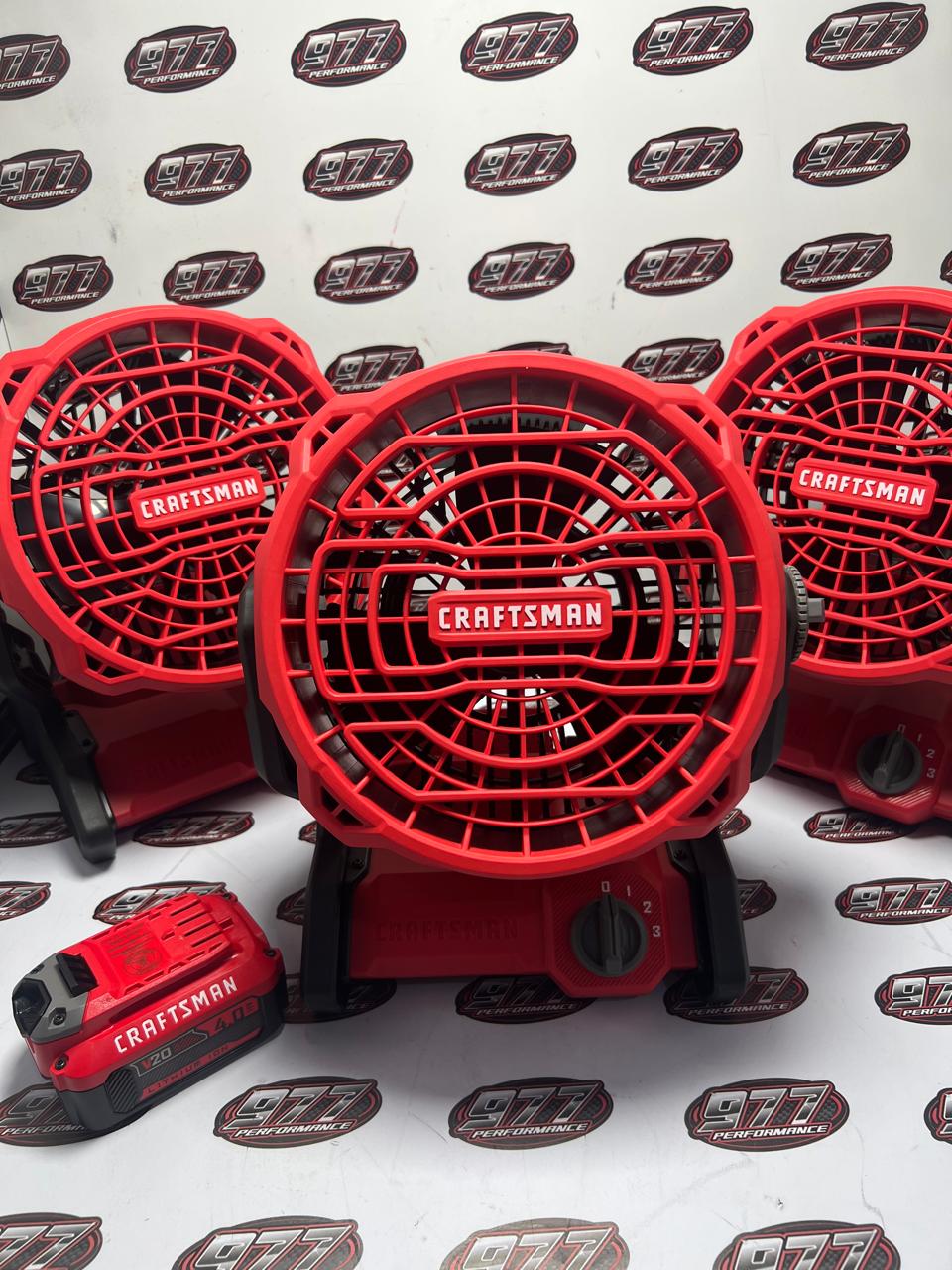 Ventilador Portátil Bateria - Craftsman