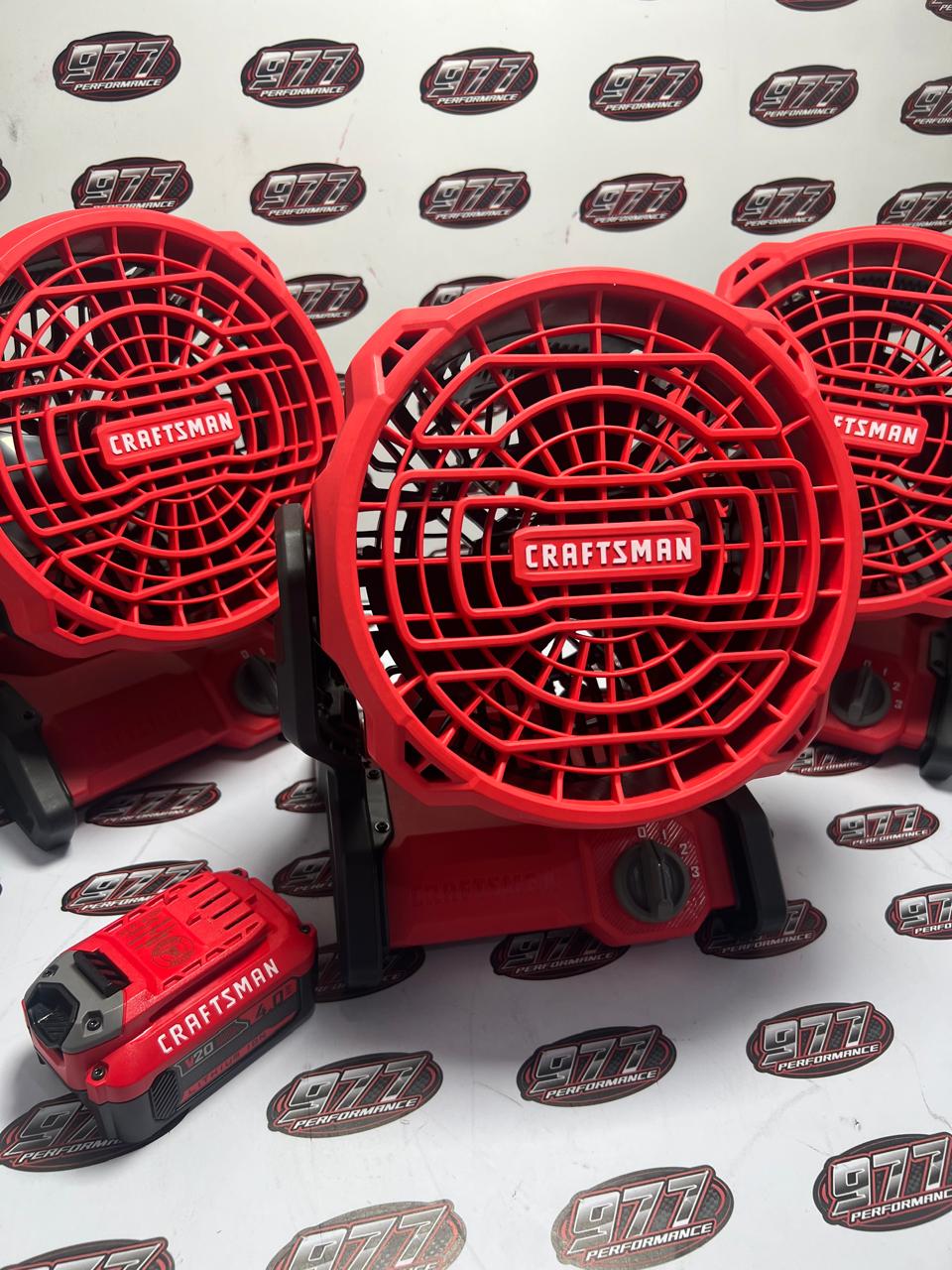 Ventilador Portátil Bateria - Craftsman