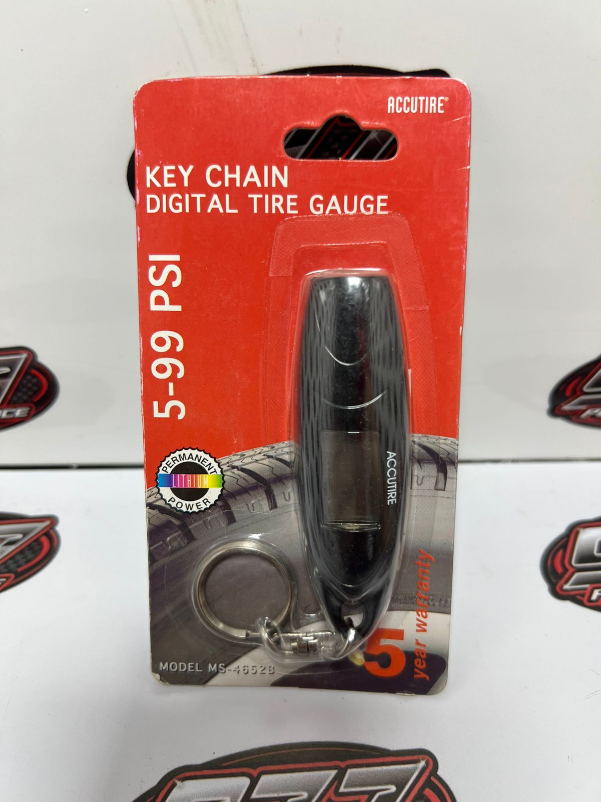 Medidor de Pressão de Pneu "Chaveiro" - Accutire