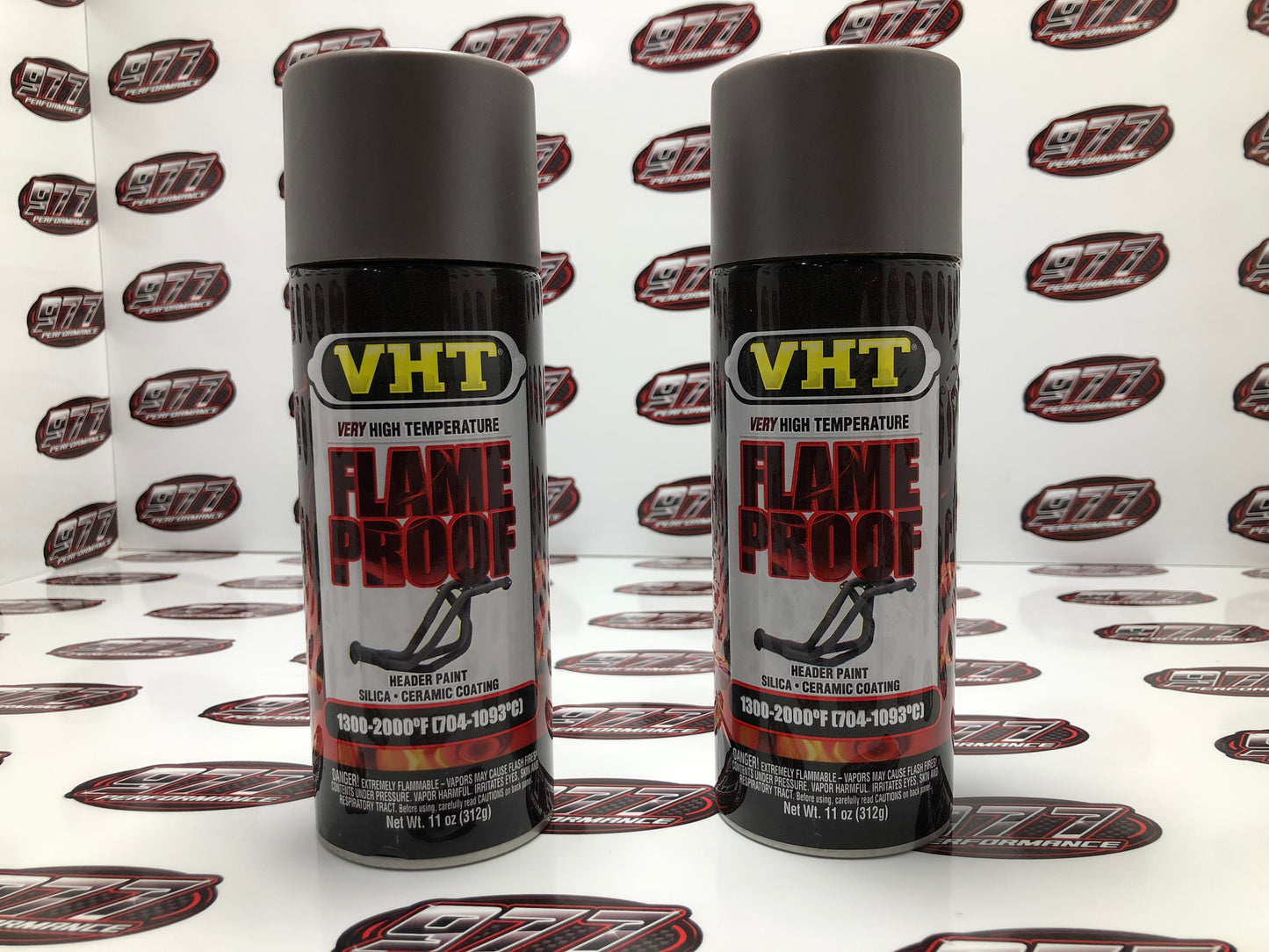 Tinta Spray Alta Temperatura Preto - 704-1093°C - VHT