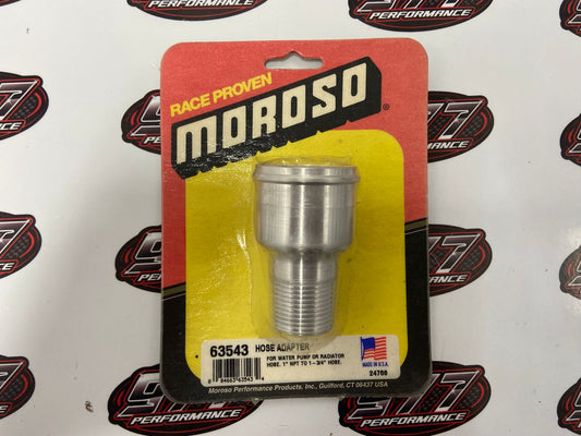 Adaptador de Mangueira Bomba de Água/Radiador NPT - Moroso - 63543