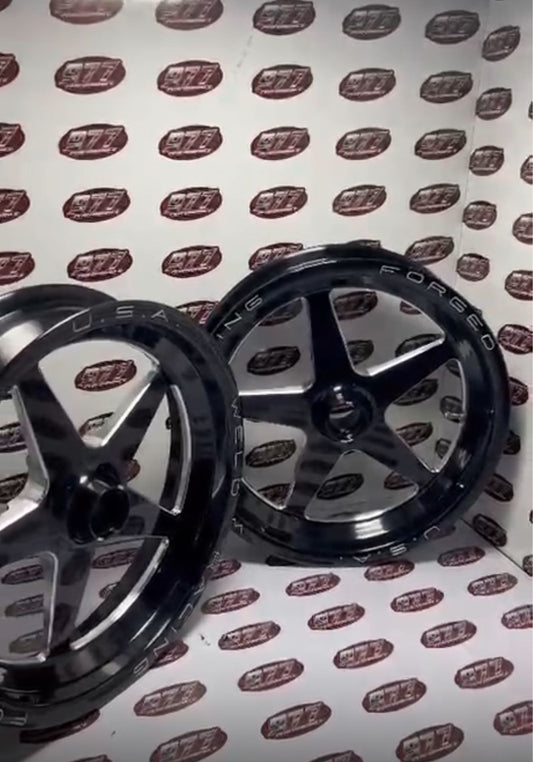 Par de Rodas Front - Weld - AlumaStar - Spindle