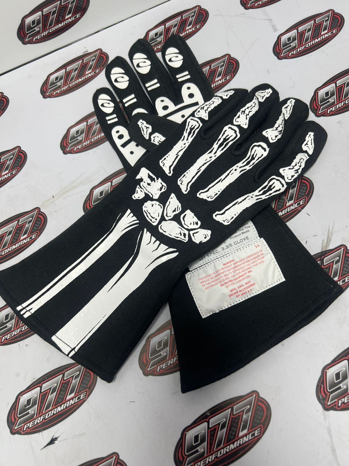 Par de Luvas SFI 3 "Esqueleto" - RJS - 60080137