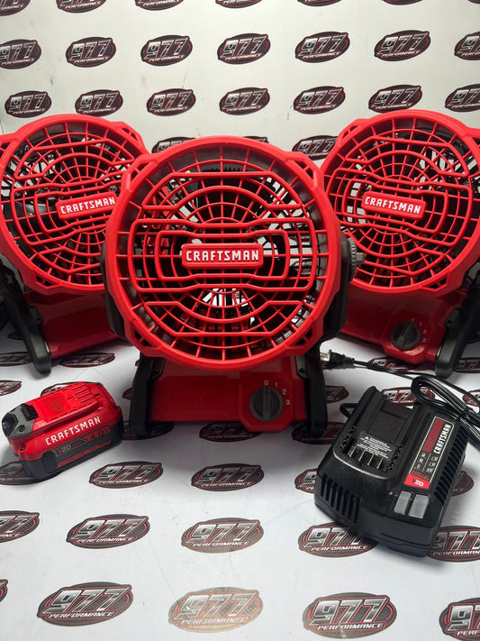 Ventilador Portátil Bateria - Craftsman