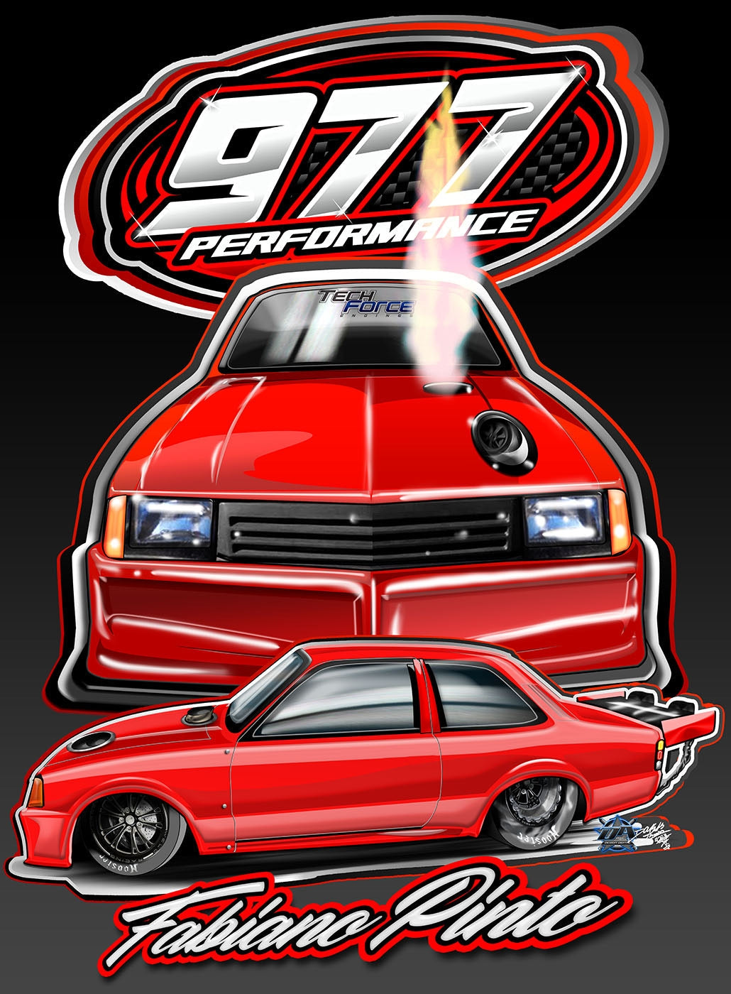 Camiseta - Chevette 977